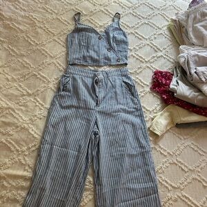 Hollister pants and tank top set